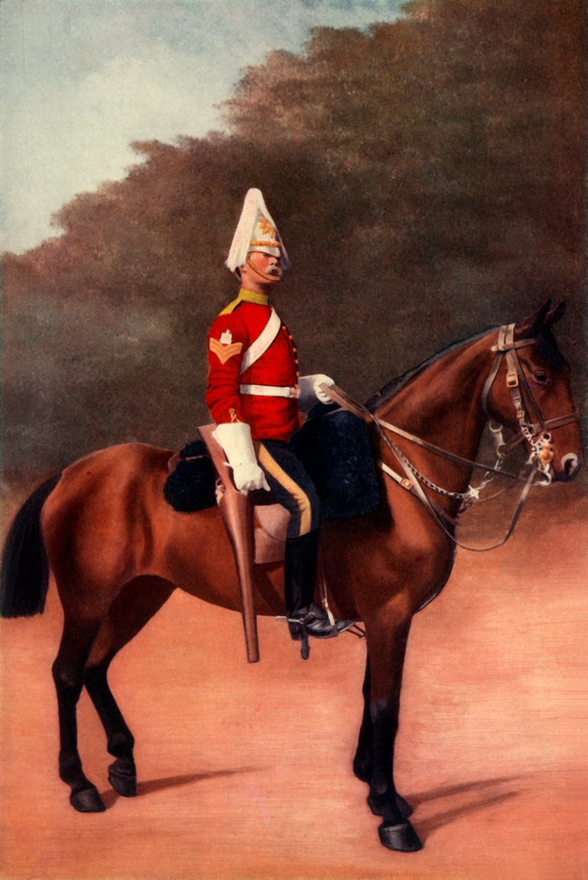 Sergeant der Inniskilling Dragoons, 1900 von Gregory and Co