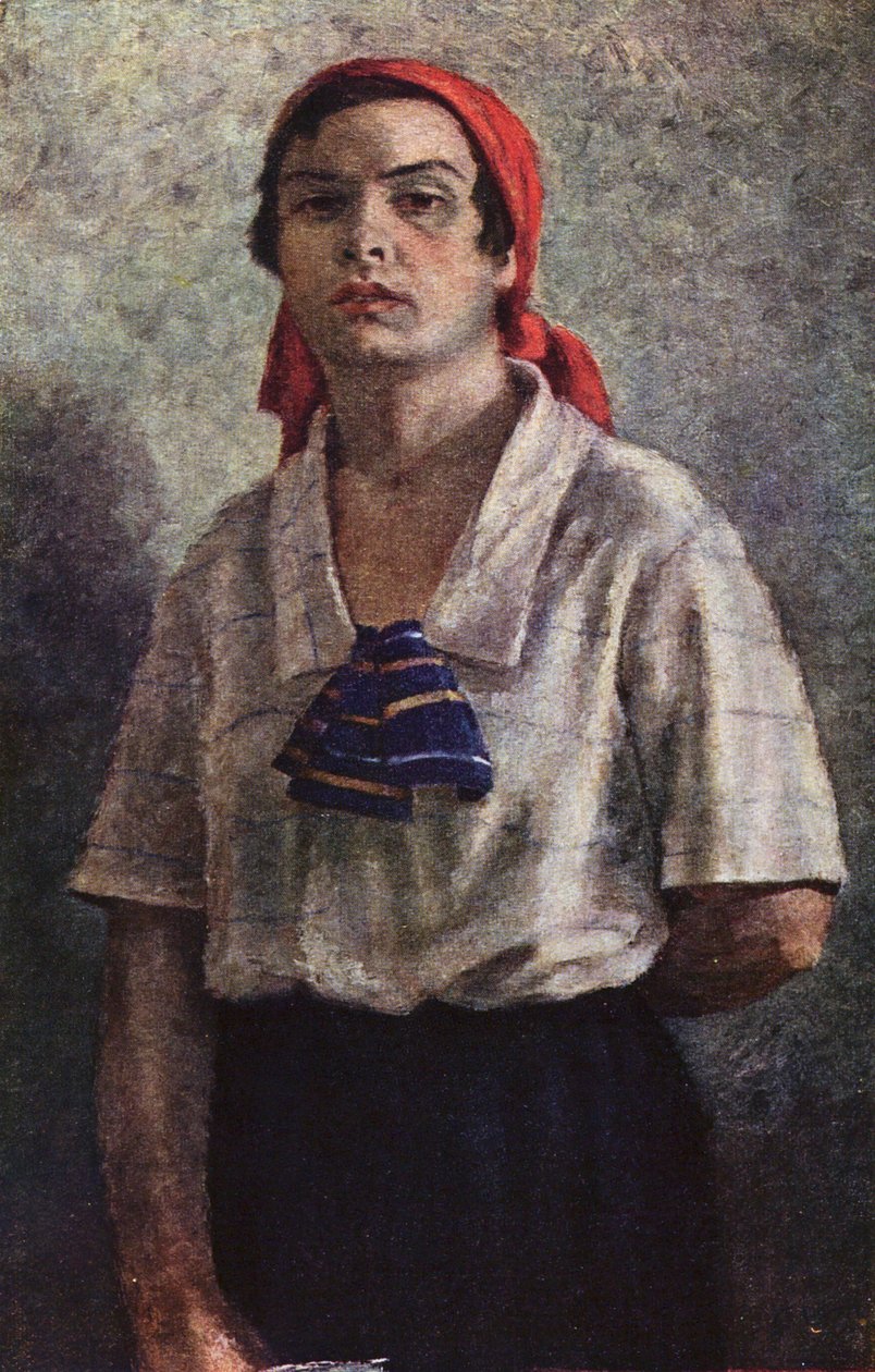 Delegierte Frau von Grigory Grigorievich Ryazhsky
