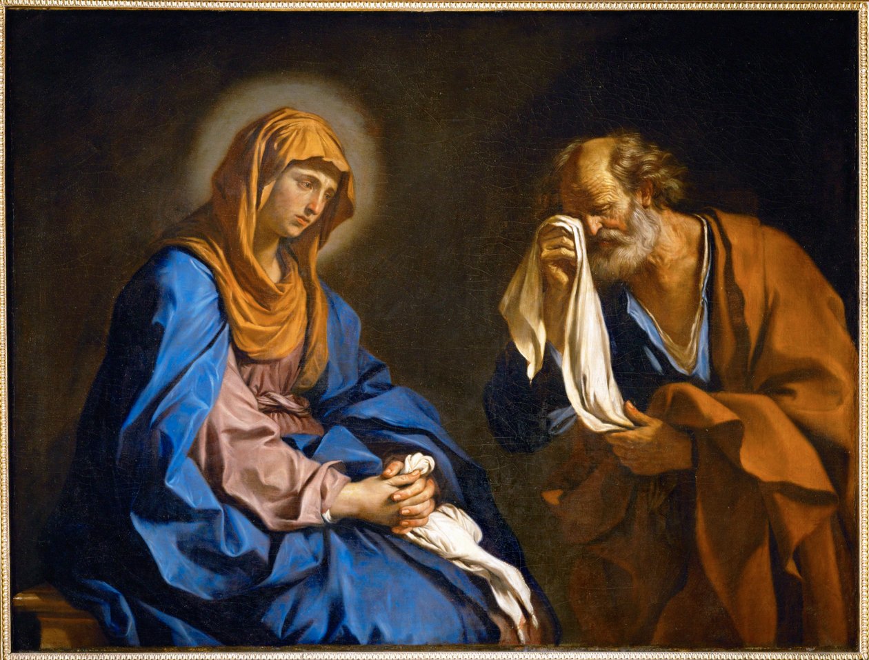 Die Tränen des Heiligen Petrus von Guercino (1591-1666)