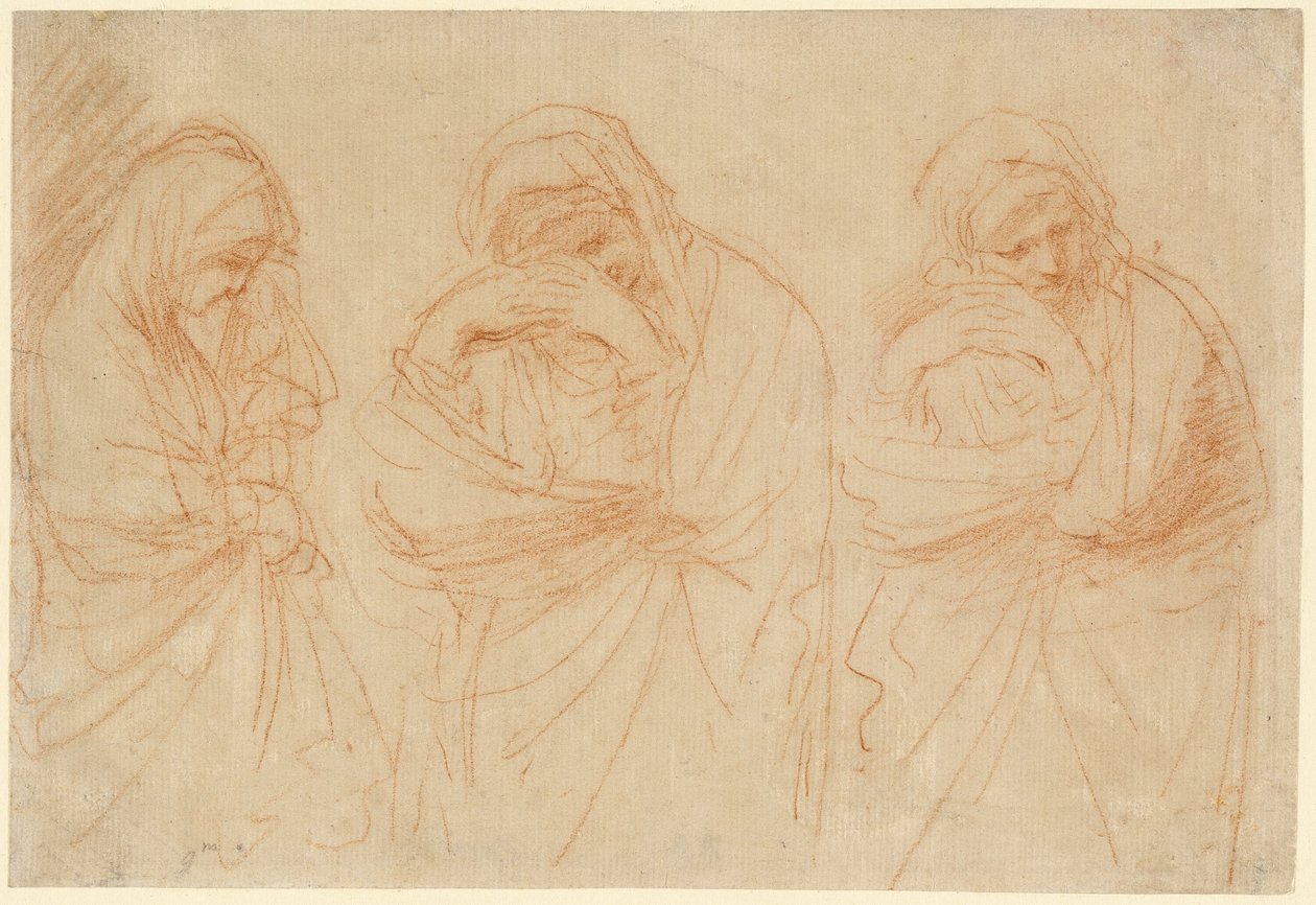 Trauernde Madonna: Studien zur Grablegung Christi von Guercino