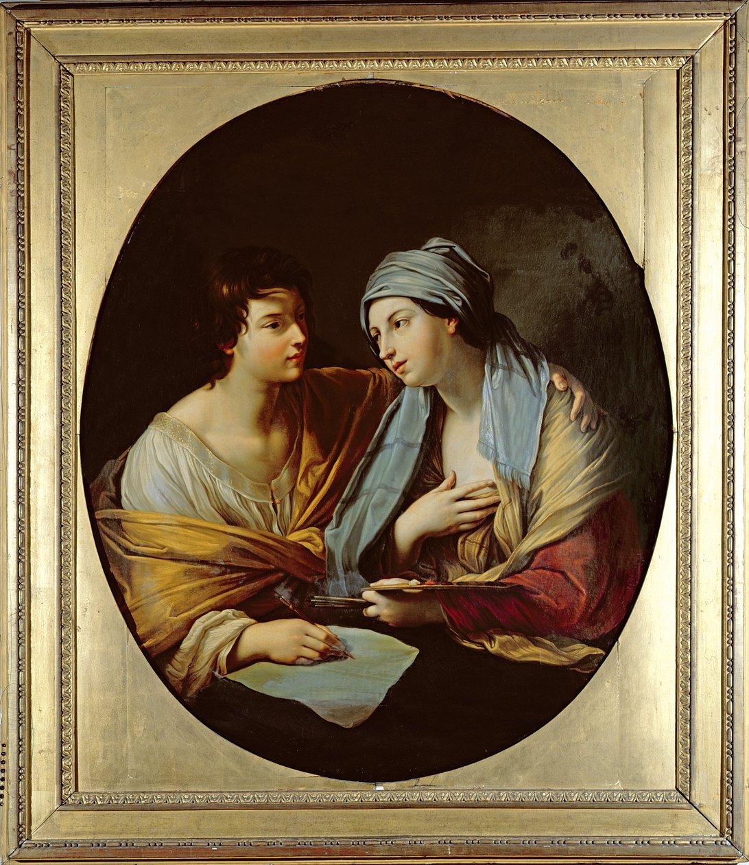 Die Vereinigung von Zeichnung und Farbe von Guido Reni