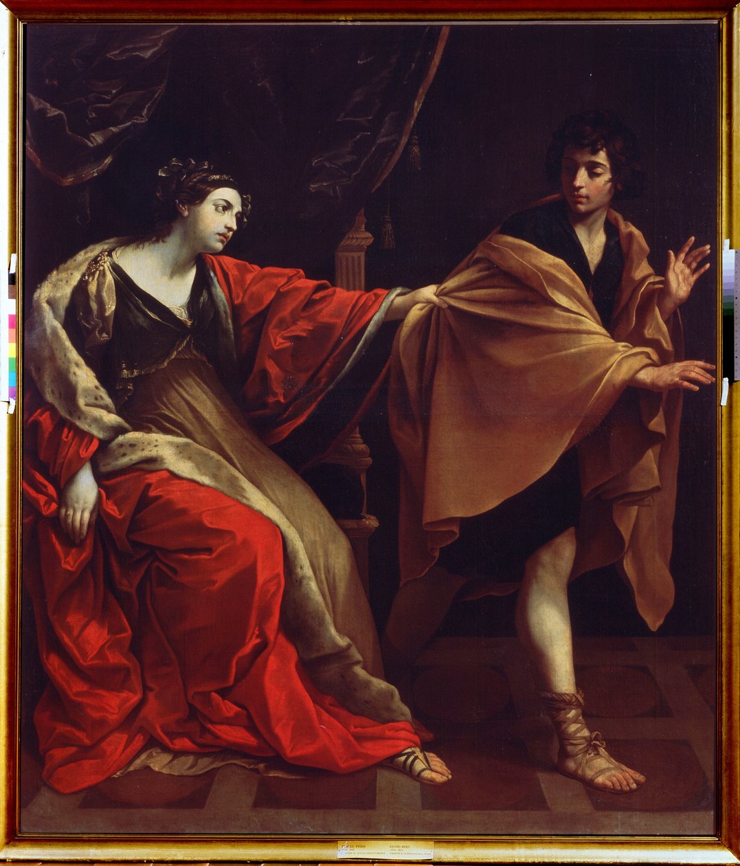 Joseph und die Frau des Potiphar (Joseph flieht vor der Frau des Potiphar) von Guido Reni
