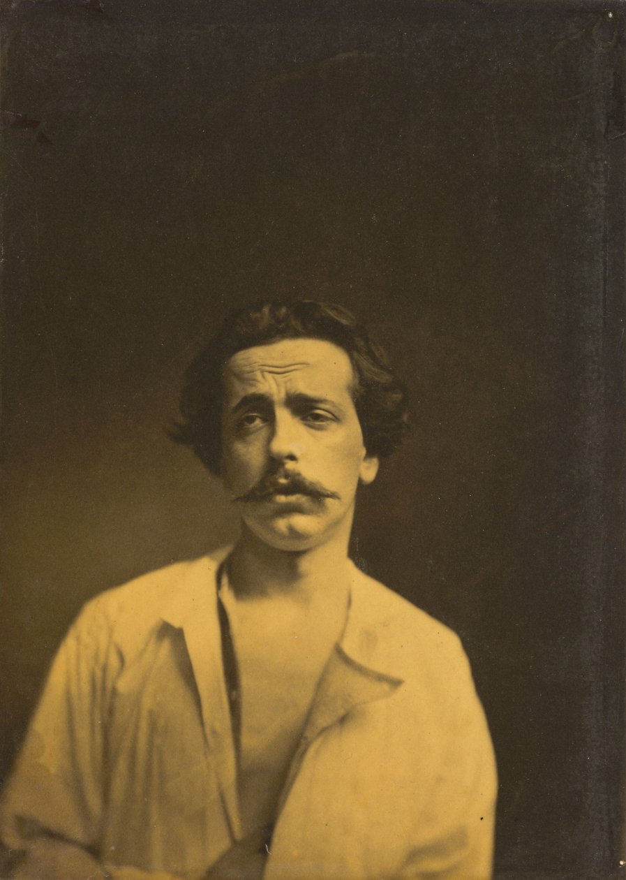Extreme Schmerzen, der Kopf Christi (links); Erinnerung an Liebe oder ekstatischer Blick (rechts) von Guillaume Benjamin Armand Duchenne de Boulogne
