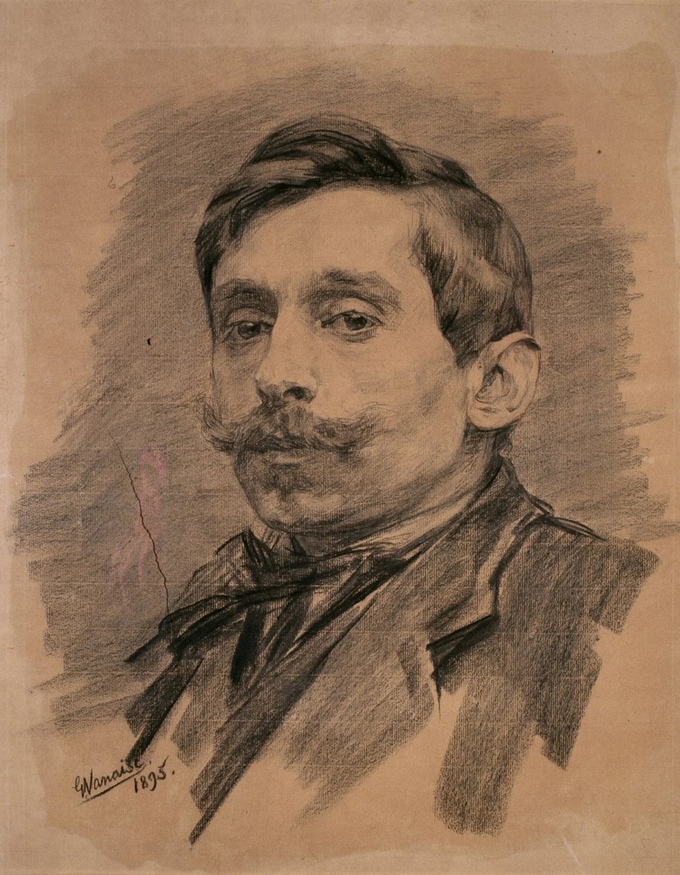 Selbstporträt von Gustaaf Vanaise