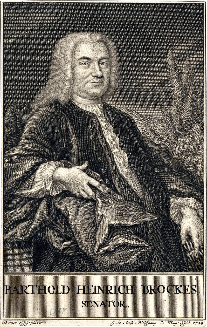 Barthold Heinrich Brockes von Gustav Andreas Wolfgang