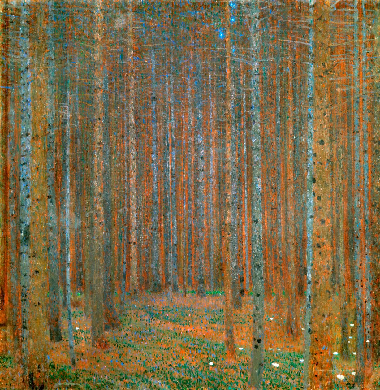 Tannenwald I, 1901 von Gustav Klimt