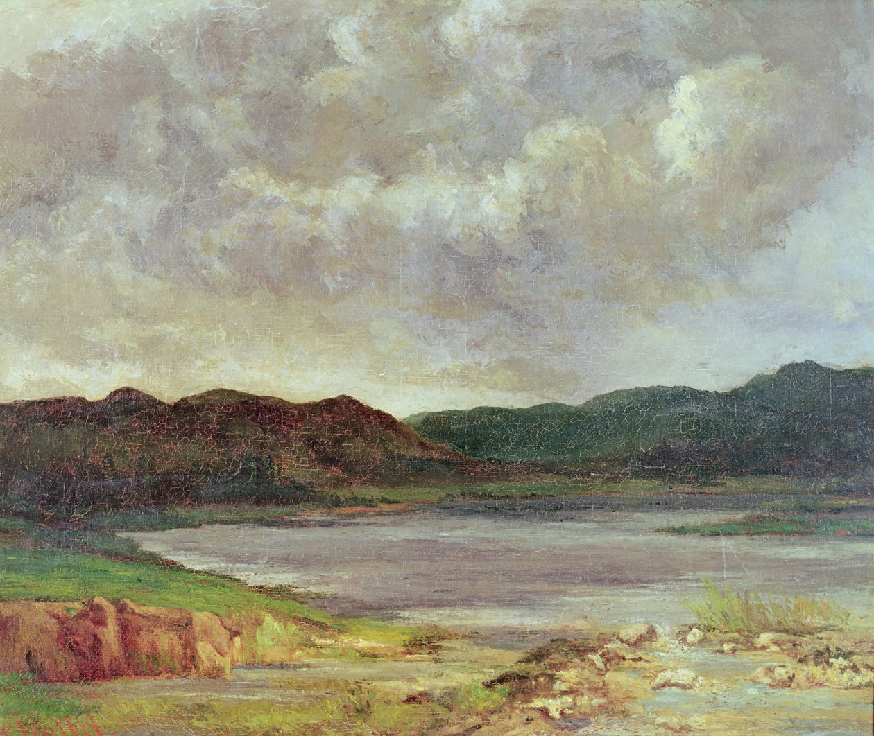 Der Schwarze See, 1872 von Gustave Courbet