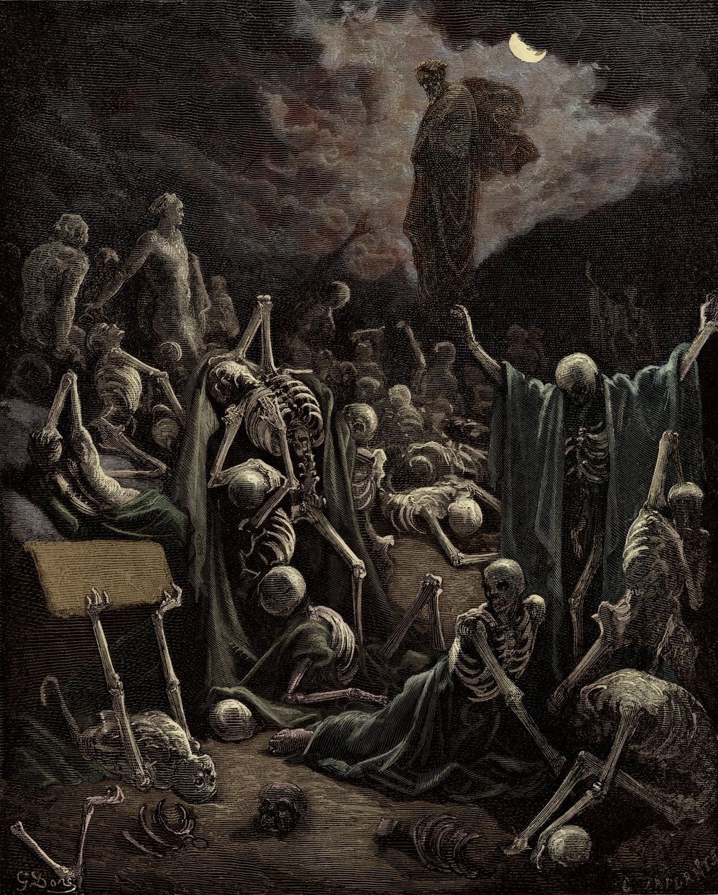 Die Vision von Ezechiel von Gustave Dore