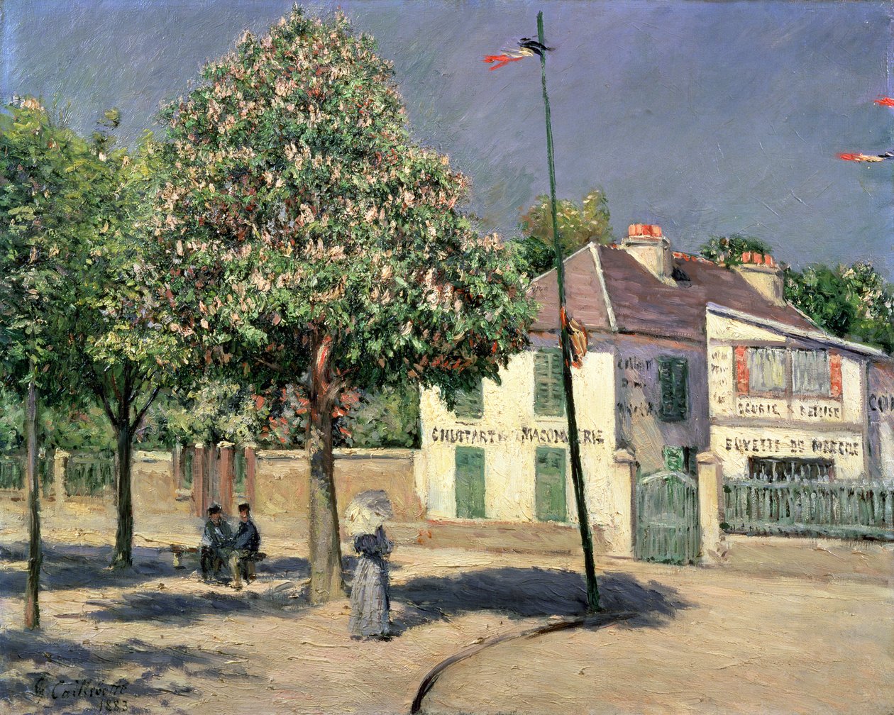Spaziergang in Argenteuil, 1883 von Gustave Caillebotte