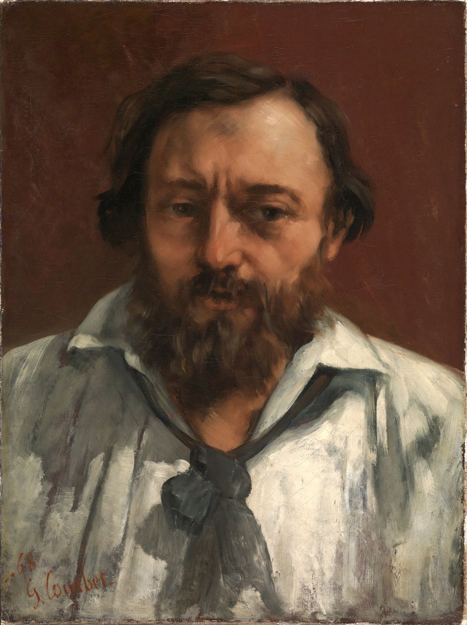 Bildnis des Dichters Pierre Dupont von Gustave Courbet
