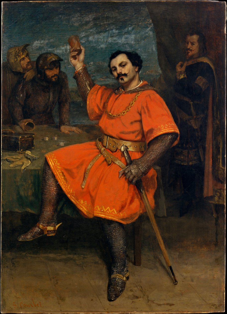 Louis Gueymard (1822–1880) als Robert le Diable von Gustave Courbet