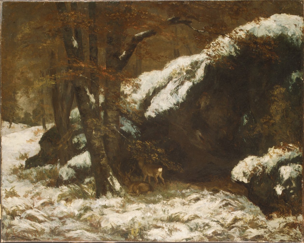 Der Hirsch von Gustave Courbet