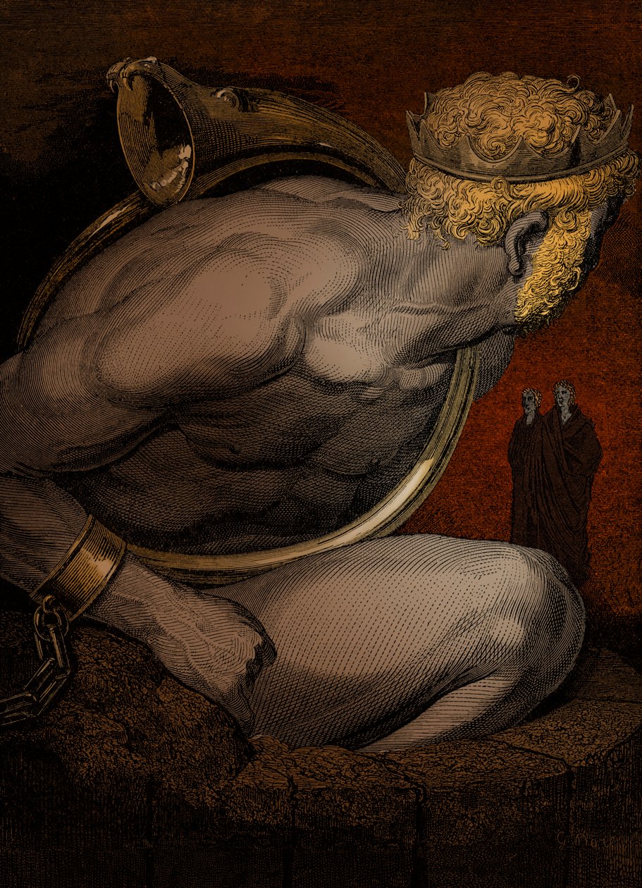 Illustration zur Göttlichen Komödie - Hölle von Dante von Gustave Dore