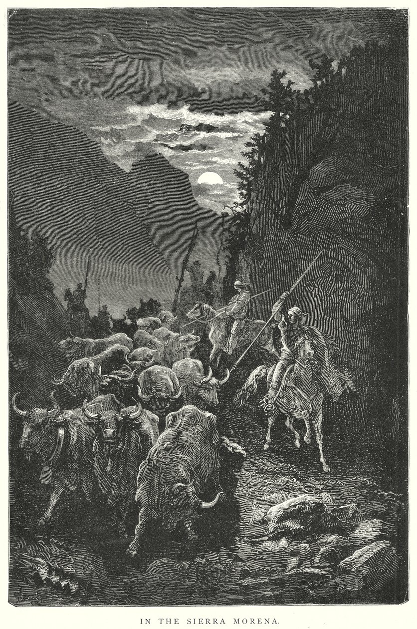 In der Sierra Morena von Gustave Dore