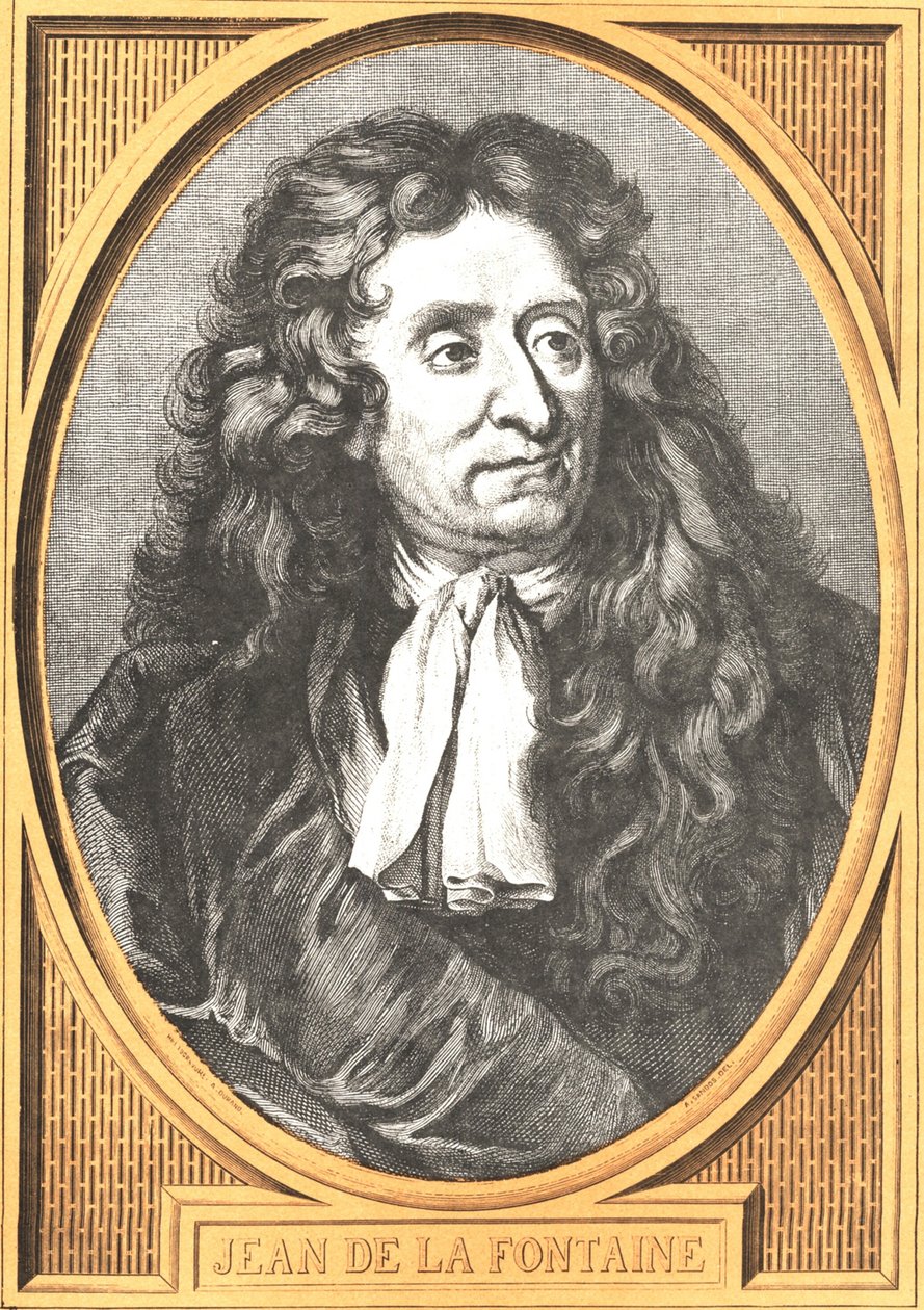 Jean de La Fontaine 1621-1695 von Gustave Dore