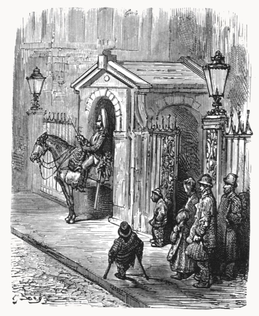Die Horse Guards, 1872 von Gustave Dore
