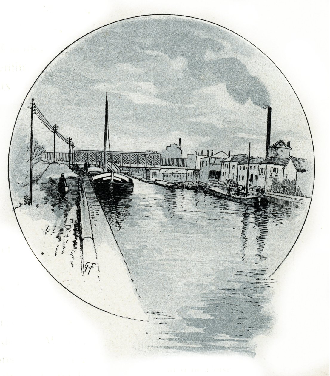 Ansicht des Quai de l