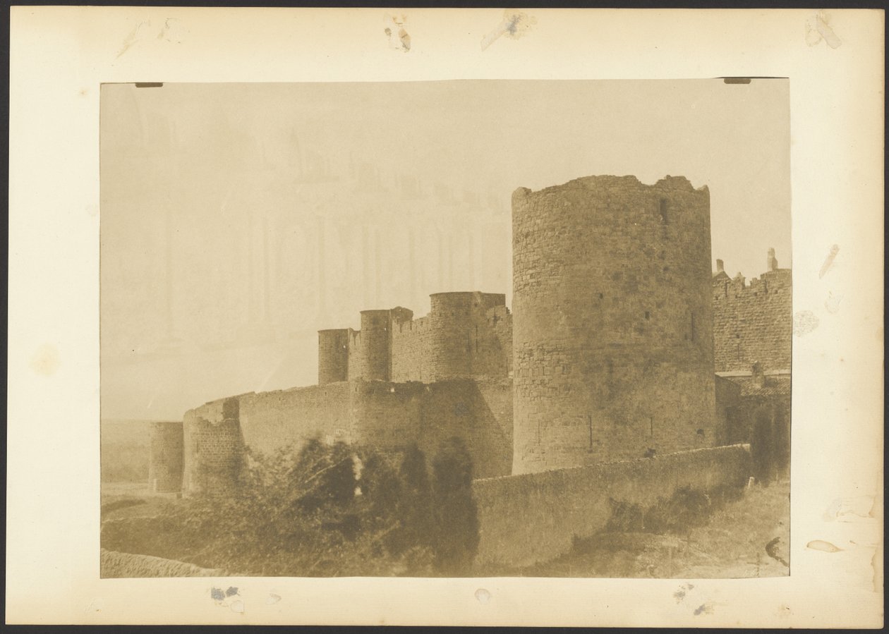 Befestigungen von Carcassonne von Gustave Le Gray