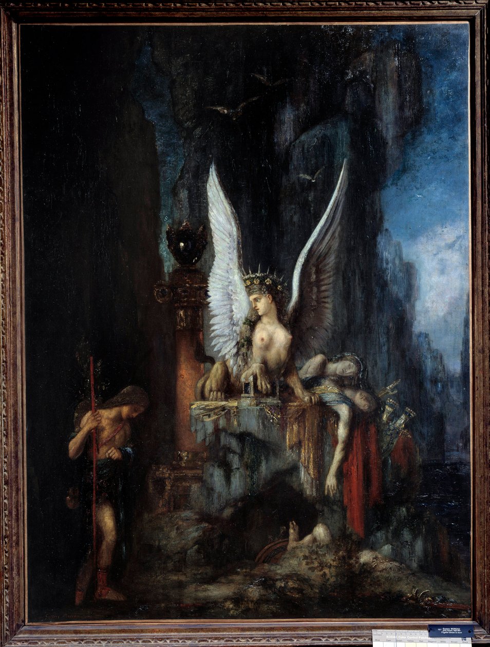 Der Reisende oder Ödipus der Reisende oder die Gleichheit vor dem Tod von Gustave Moreau