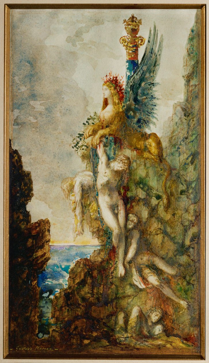 Die siegreiche Sphinx von Gustave Moreau