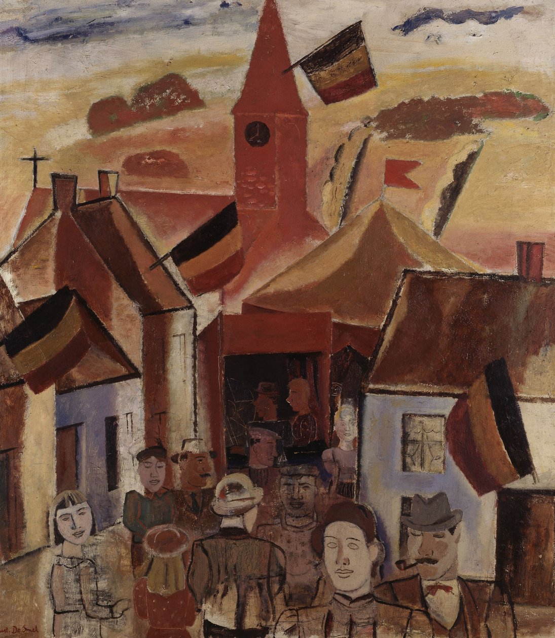 Dorffest von Gustave de Smet