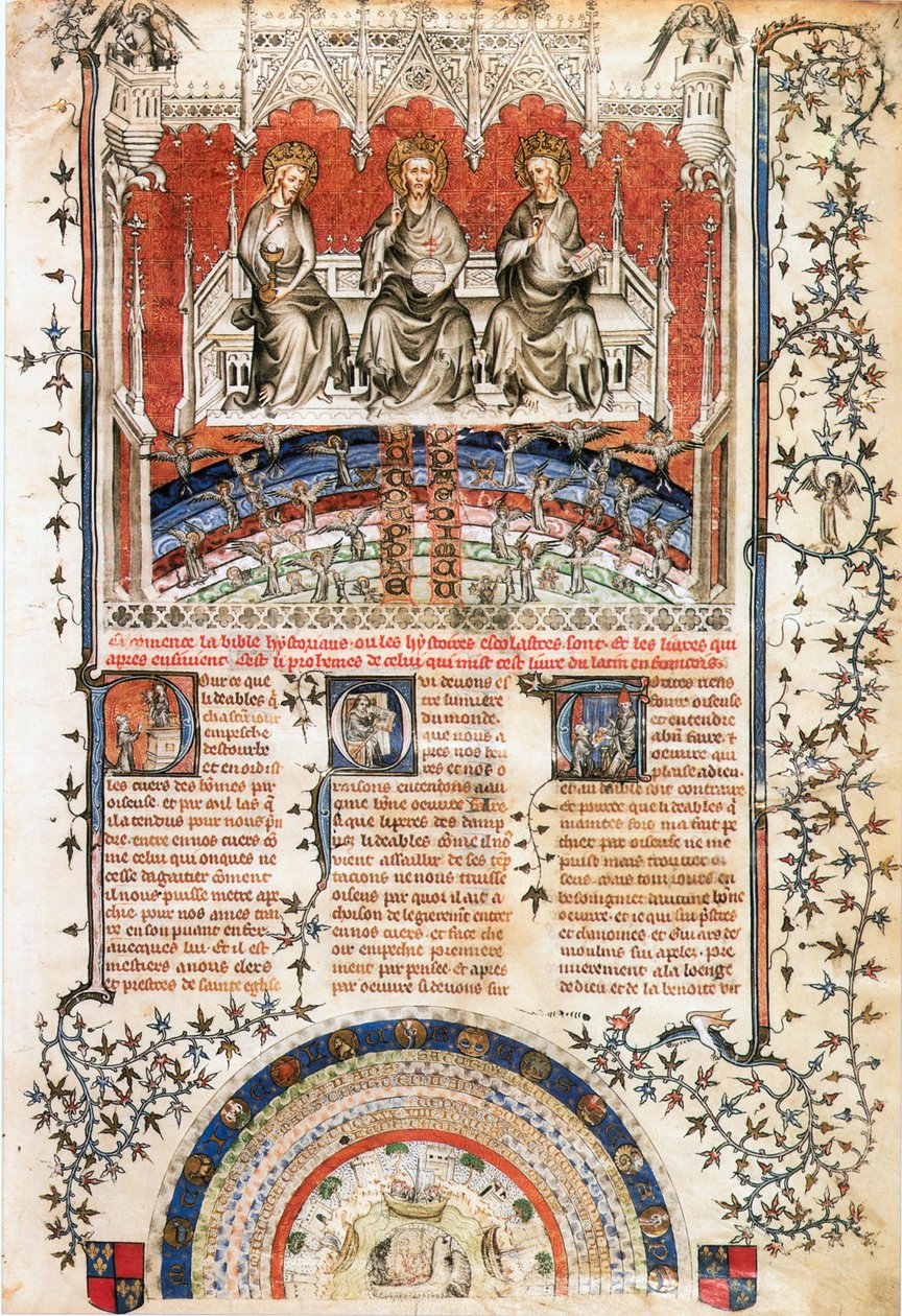 La Bible Historiale von Guyart des Moulins