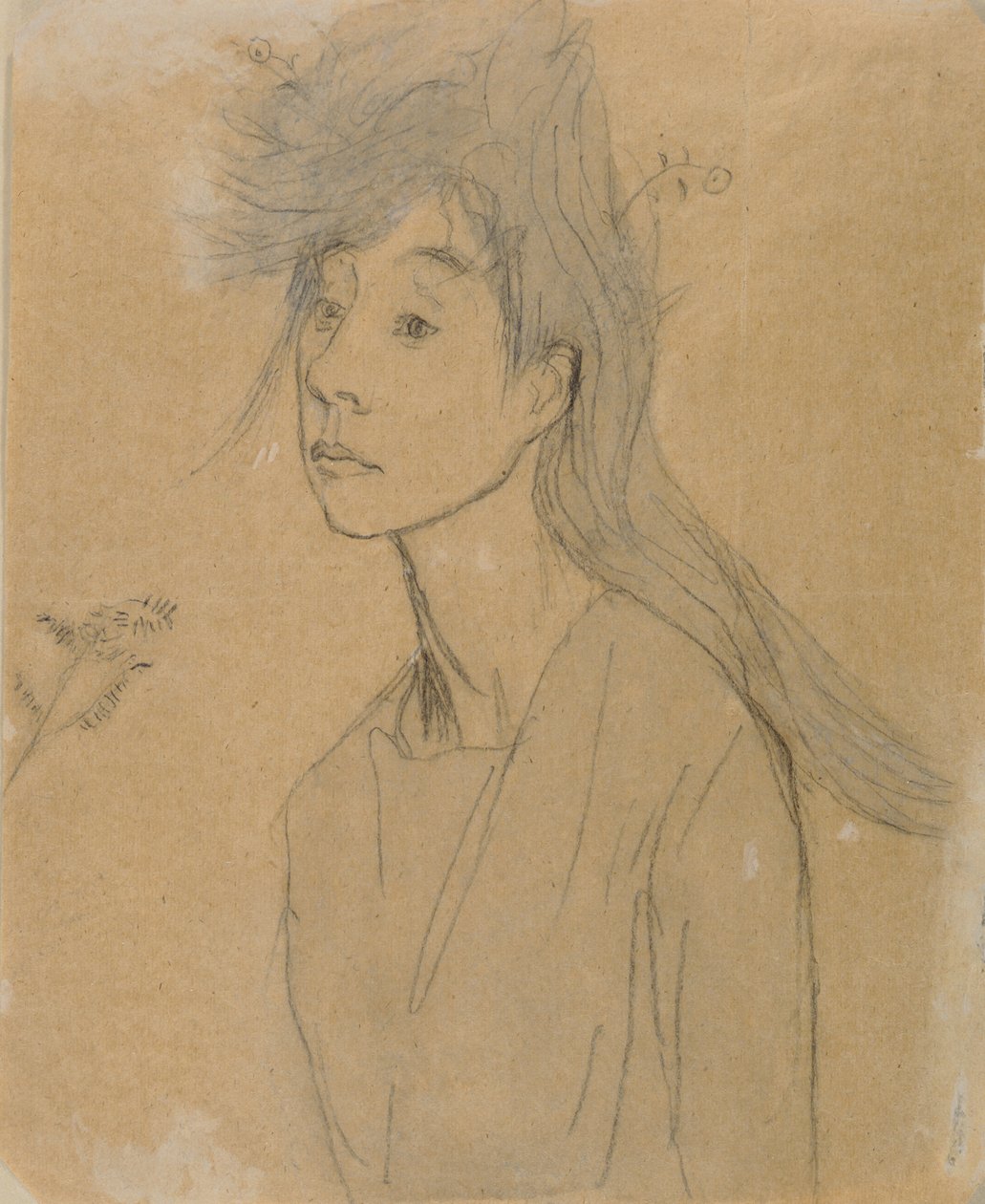 Ophelia: Porträtvorstellung, ca. 1910 von Gwen John