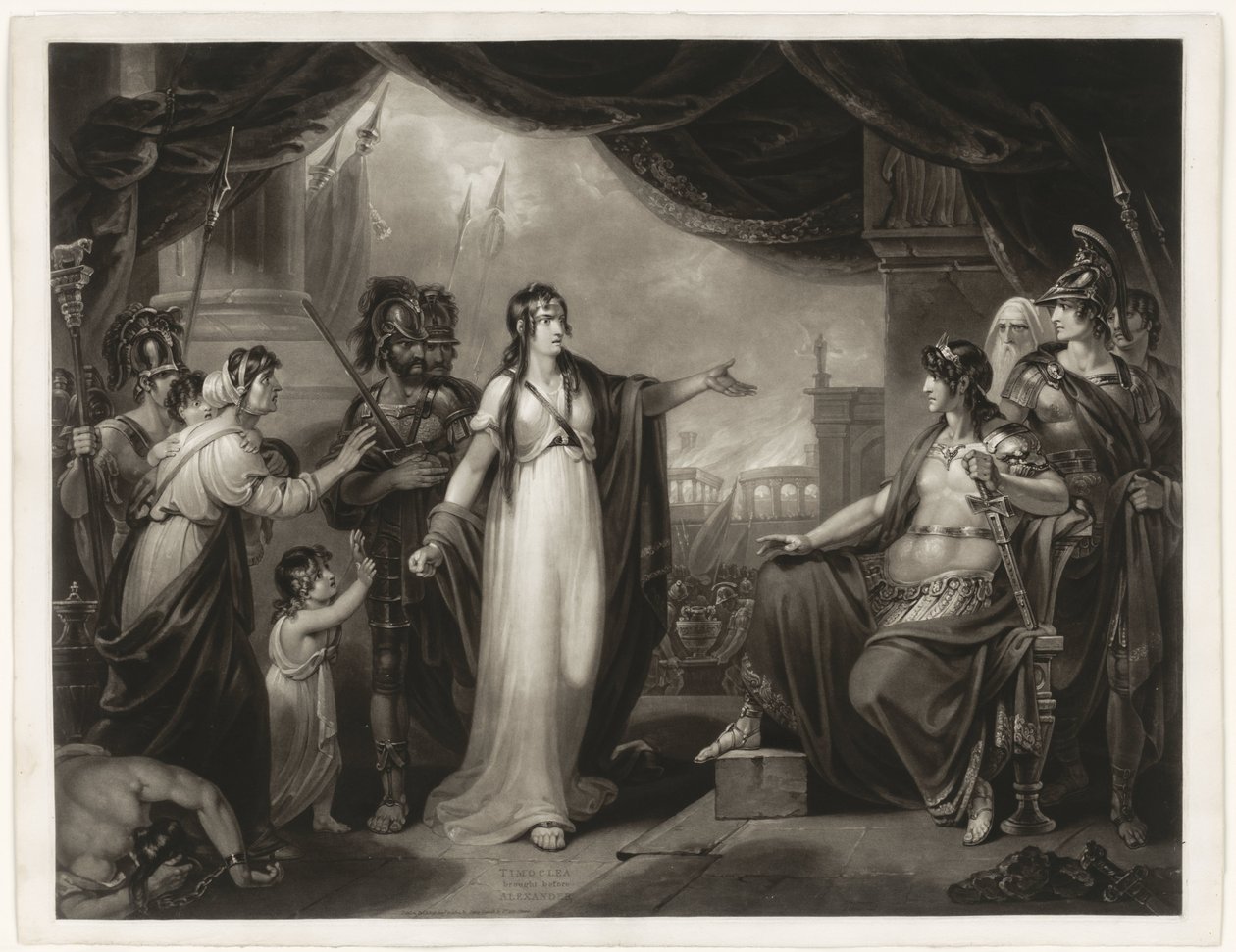 Timoclea vor Alexander von H. Gillbank