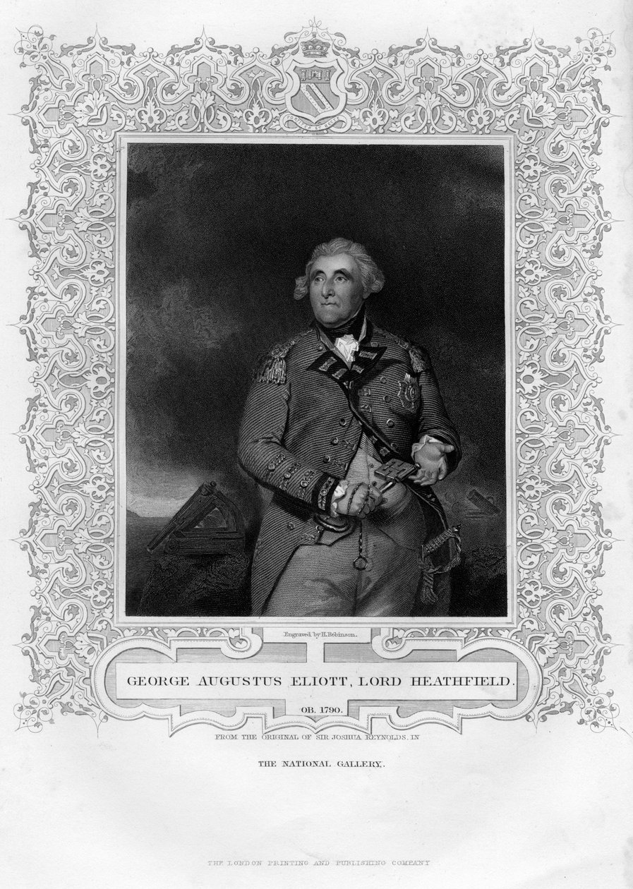 George Augustus Eliott, 1. Baron Heathfield von H. Robinson