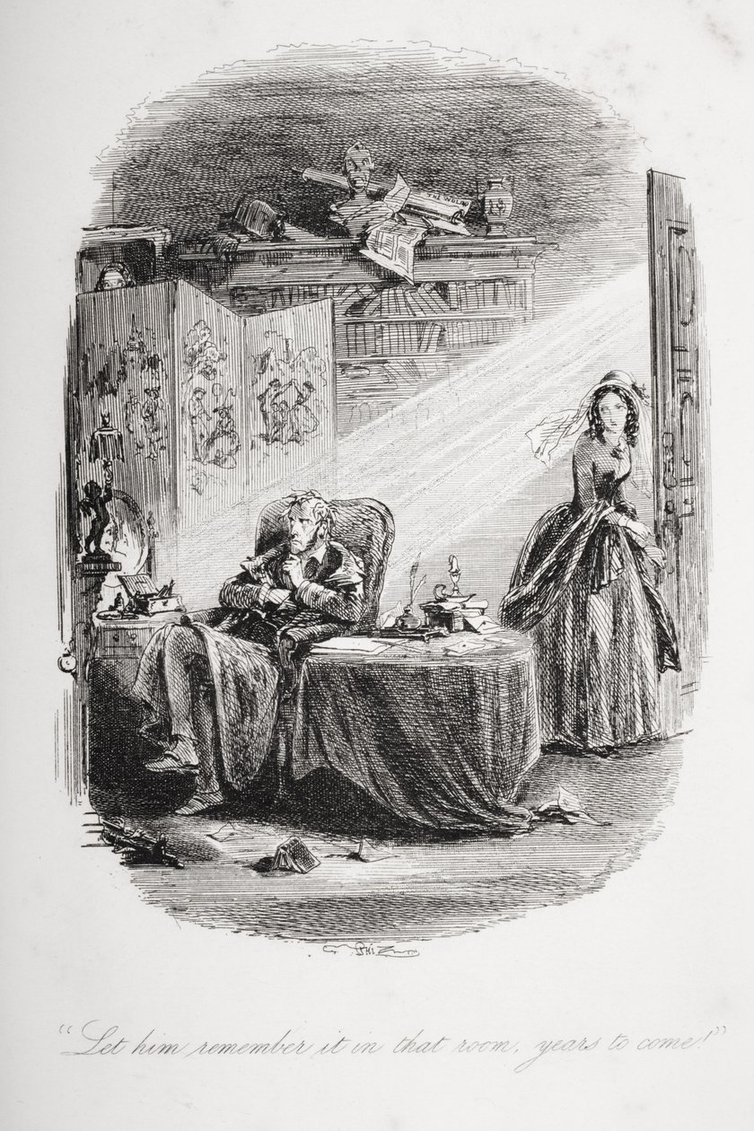 Er soll sich in diesem Raum in den kommenden Jahren daran erinnern, Illustration aus 