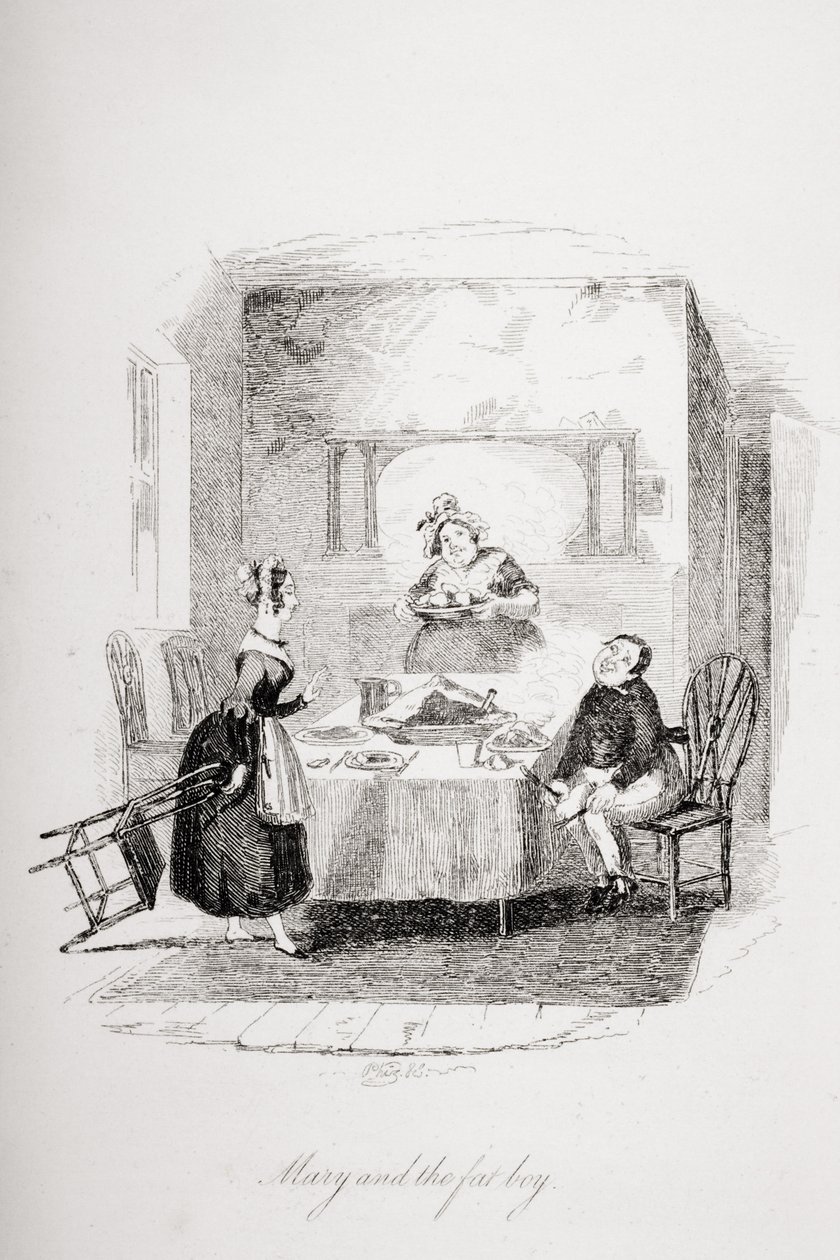 Mary und der dicke Junge, Illustration aus 