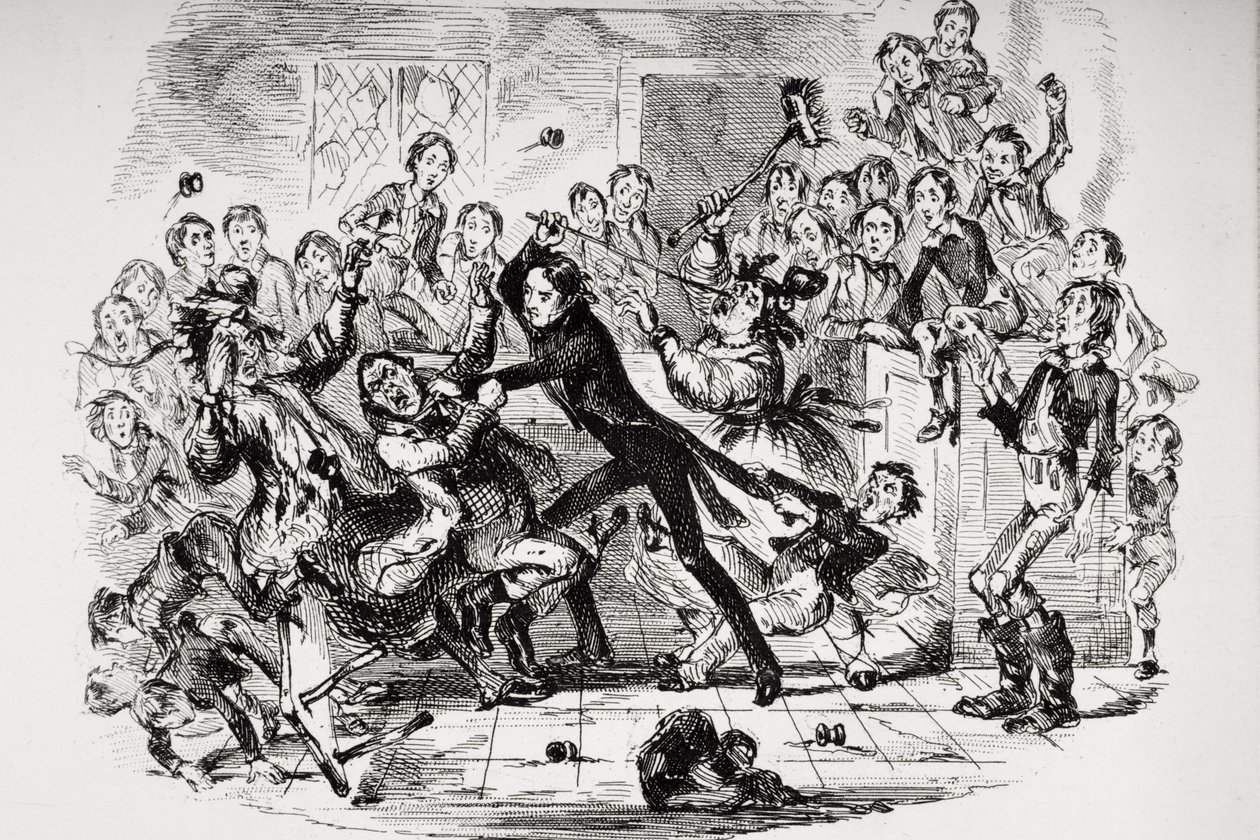 Illustration für Charles Dickens