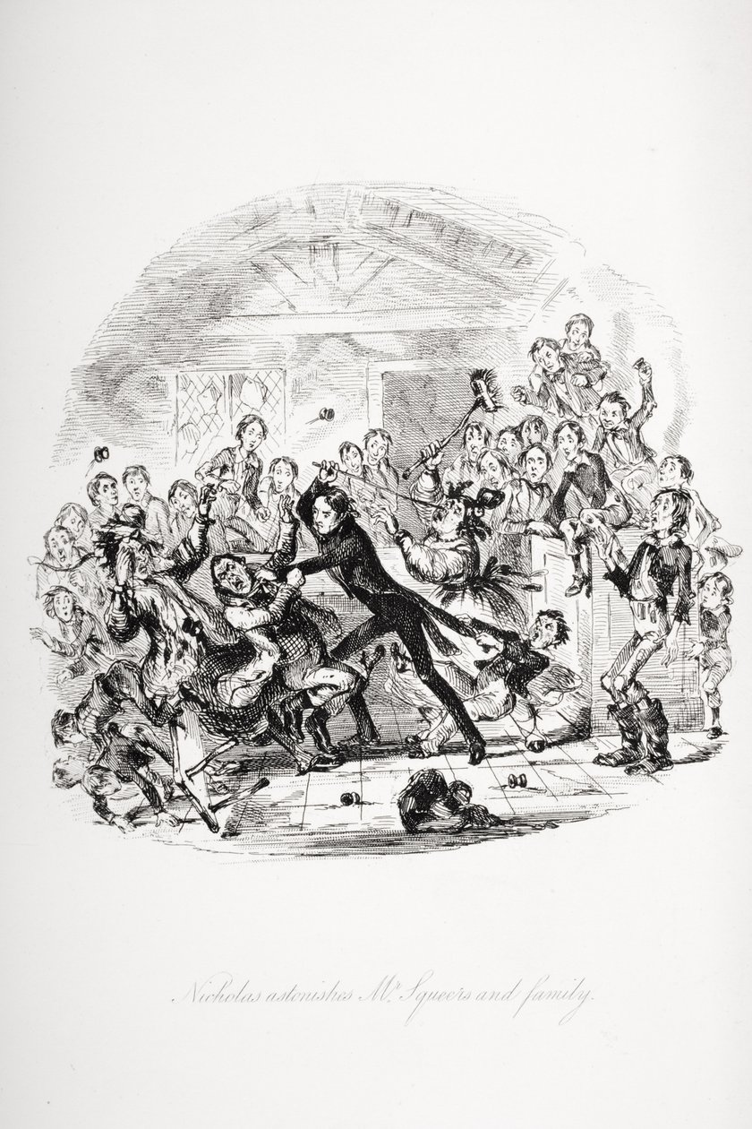 Illustration für Charles Dickens