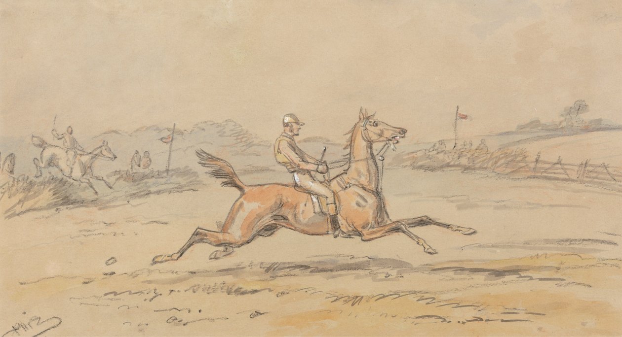 Querfeldeinrennen von Hablot Knight Browne