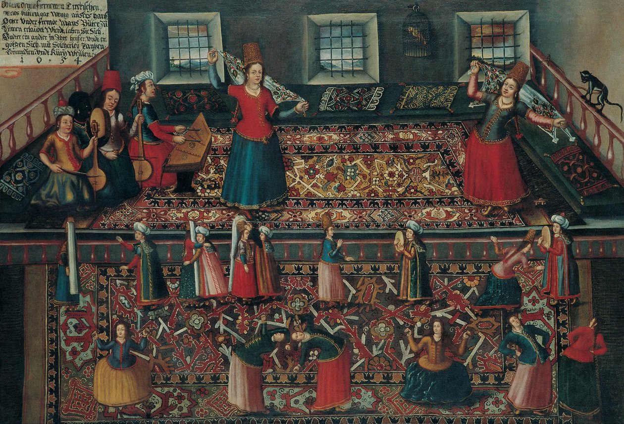 Eine Szene aus dem türkischen Harem von Hans Gemminger