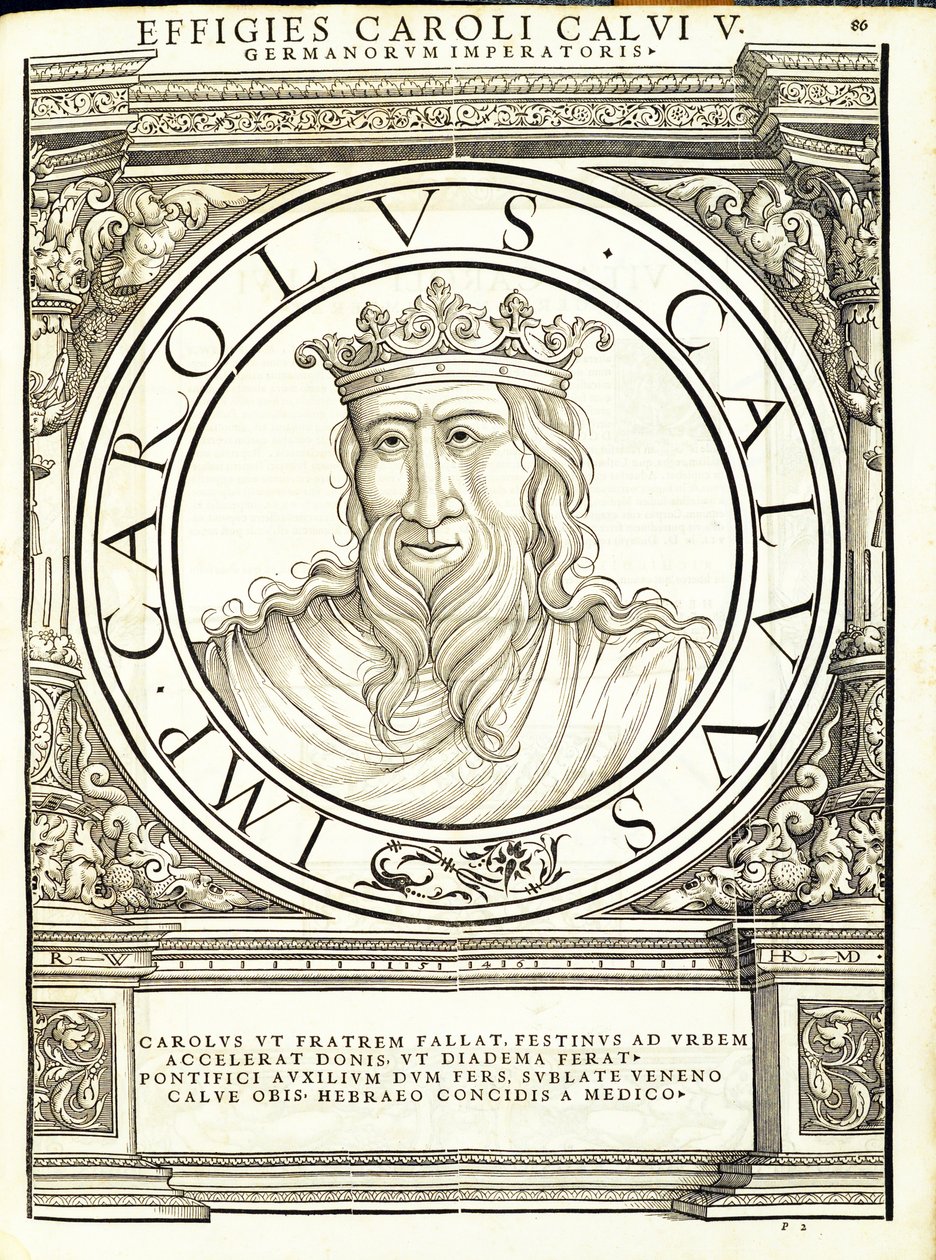 Carolus Caluus, Illustration aus 