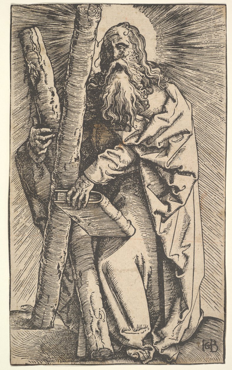 Heiliger Andreas, 15.-16. Jahrhundert von Hans Baldung
