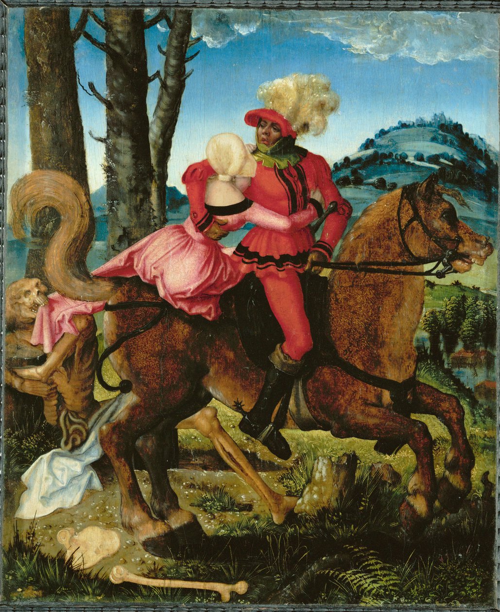 Ritter, Jungfrau und Tod von Hans Baldung Grien