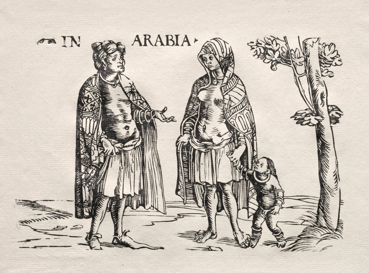 Einheimische von Arabien und Indien von Hans Burgkmair