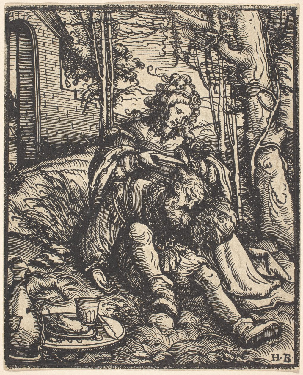 Samson und Delila von Hans Burgkmair I