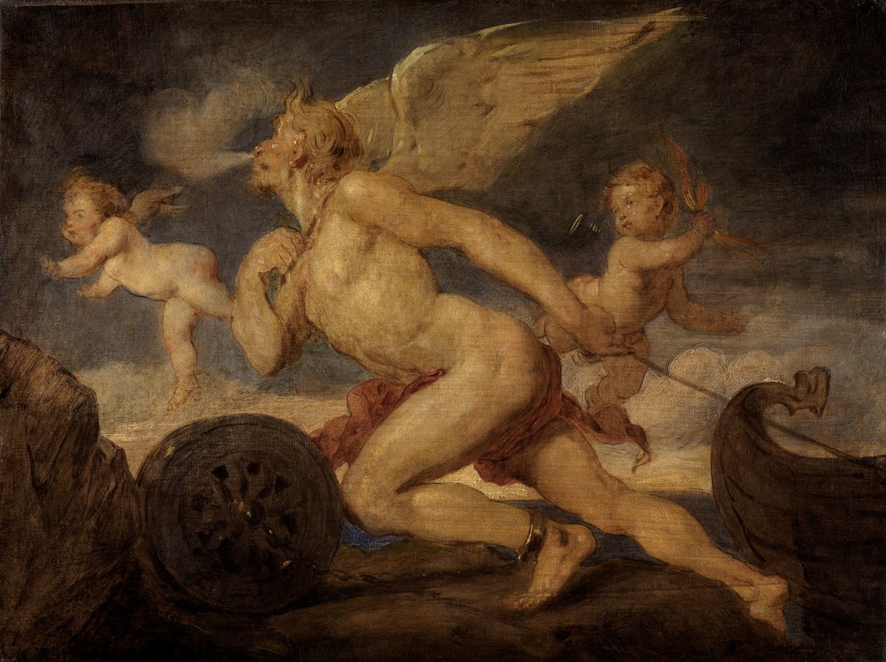 Allegorie der Dampfkraft von Hans Canon