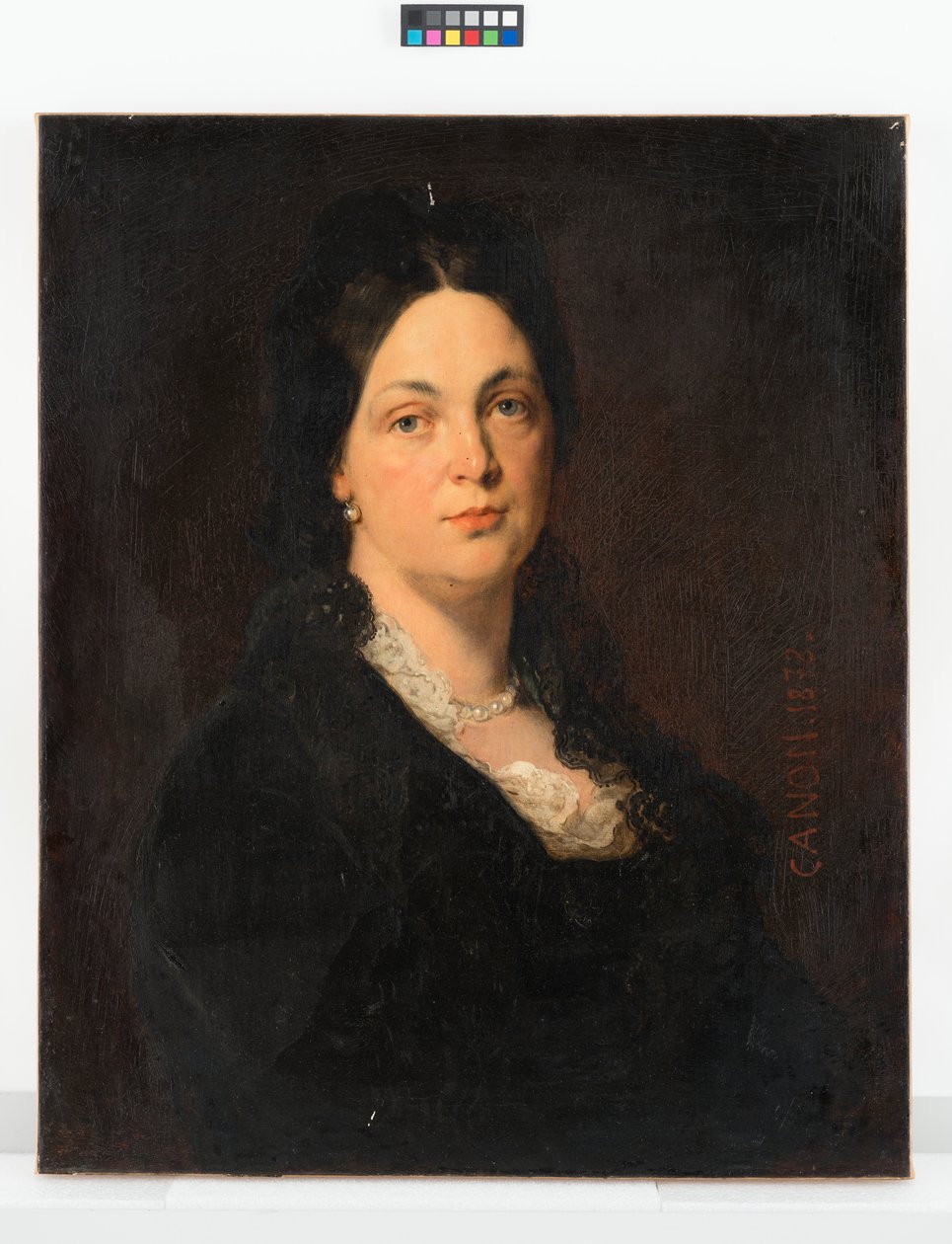 Justine von Hochstetter, geb. Bengough, Ehefrau von Carl Christian Hochstetter von Hans Canon