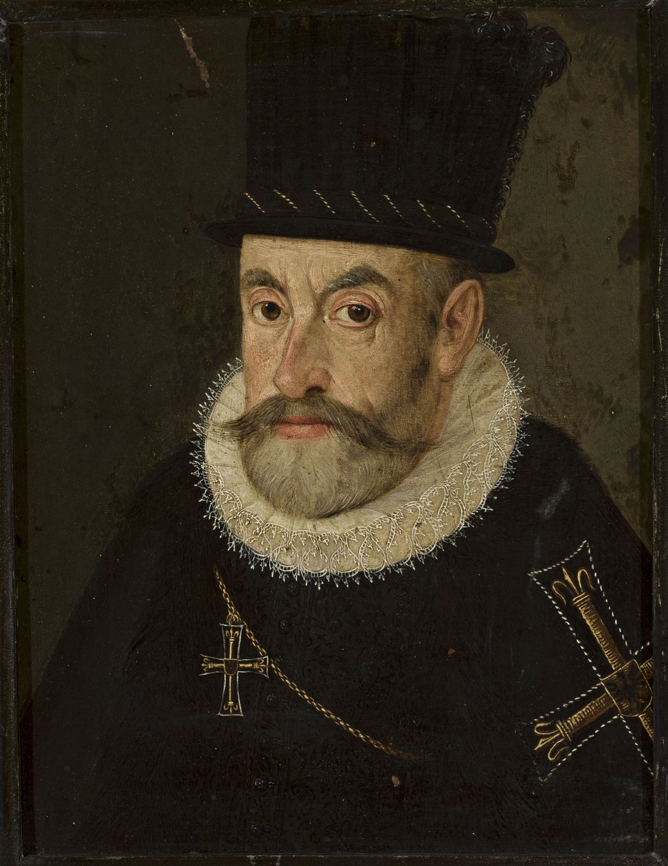 Porträt von Erzherzog Maximilian III. von Österreich (1558-1618) von Hans Henseiller