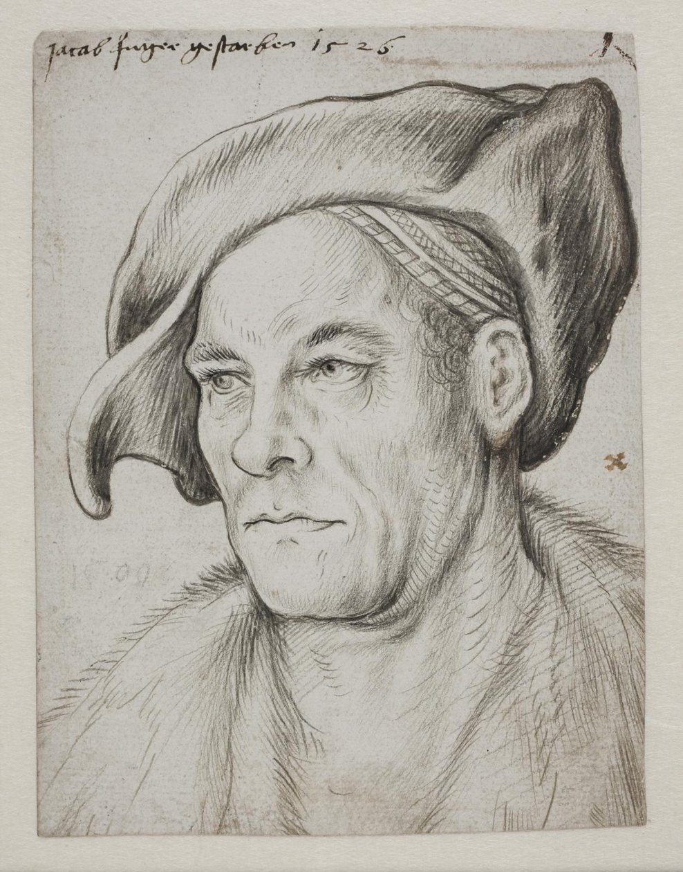 Porträt des Finanziers und Kaufmanns Jacob Fugger von Hans Holbein d.Æ.