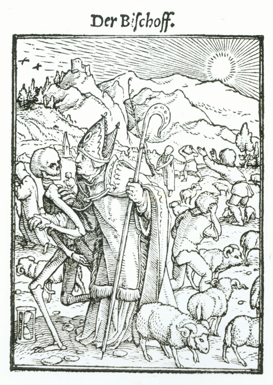 Der Tod und der Bischof, aus 