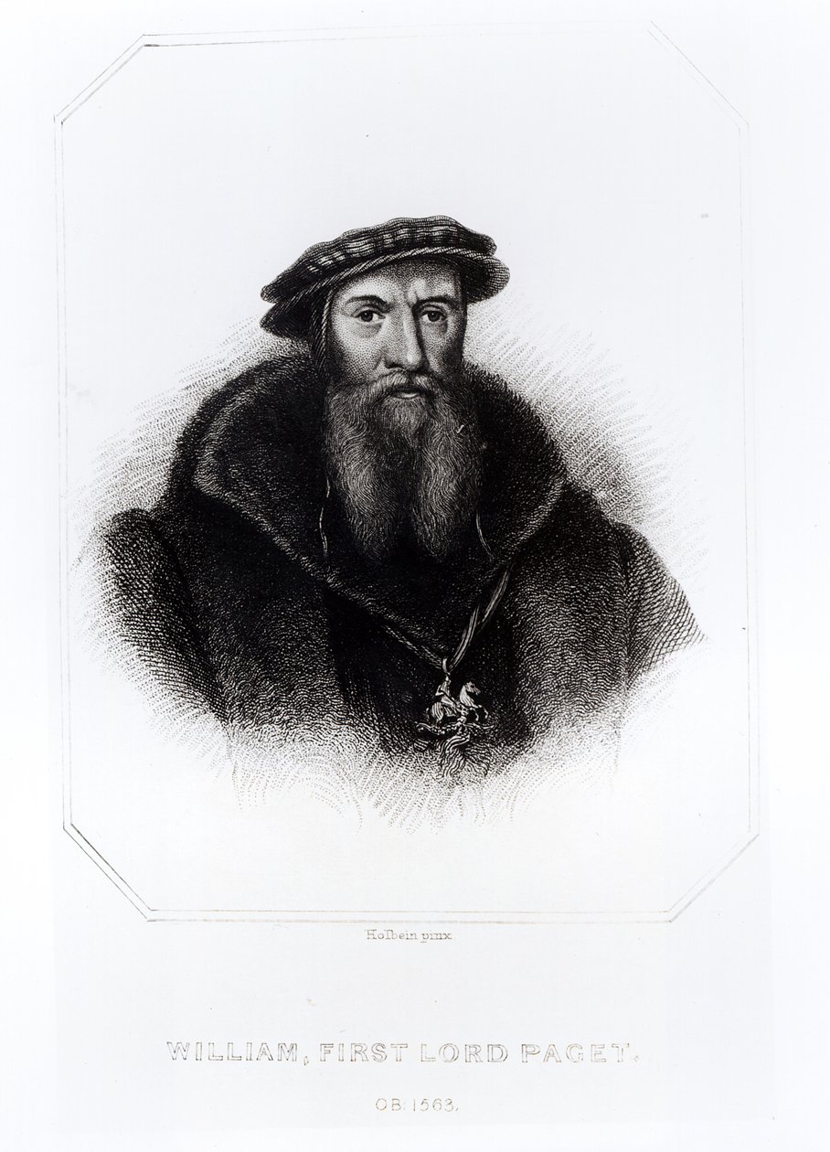 Porträt von William, Erster Lord Paget von Hans Holbein der Jüngere
