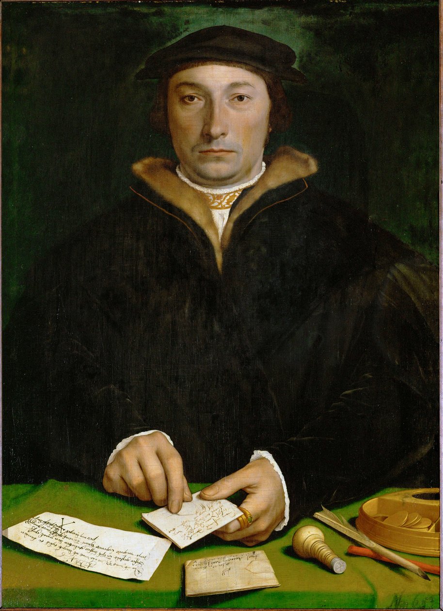 Dirck Tybis aus Duisburg, Kaufmann von Hans Holbein the Younger