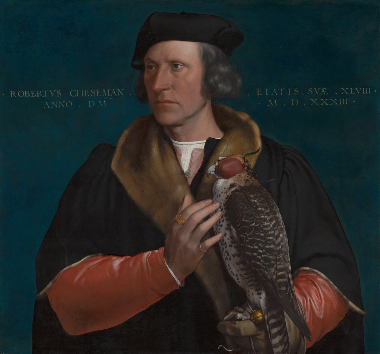Porträt von Robert Cheseman (1485-1547) von Hans Holbein the Younger