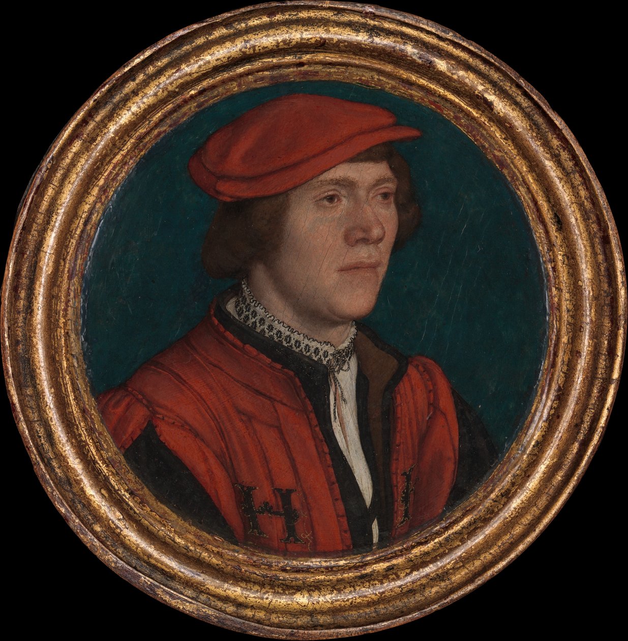 Porträt eines Mannes in königlicher Livree von Hans Holbein the Younger