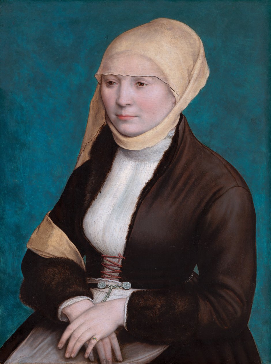 Porträt einer Frau aus Süddeutschland von Hans Holbein the Younger